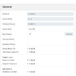 SENQUIP PORTAL setup view