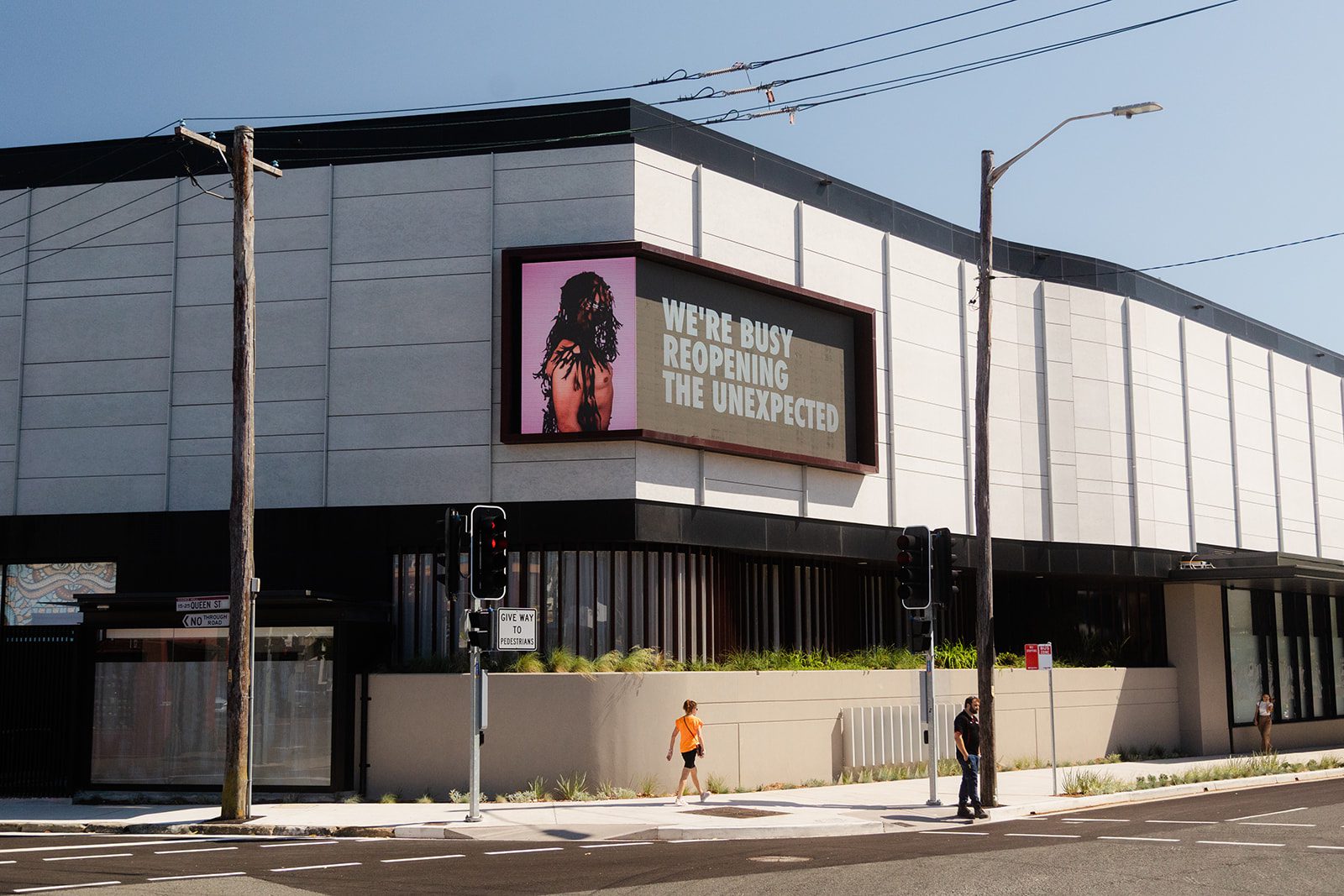AVE Technologies Outdoor LED Display Screen Installation For Newcastle Art Gallery